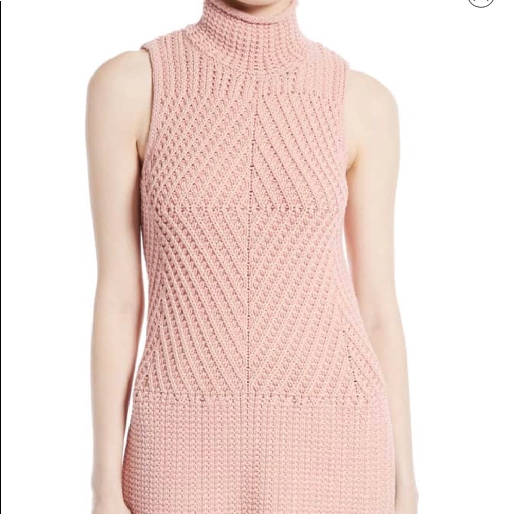 ALICE + OLIVIA Abbot Mockneck Chunky Sweater - M